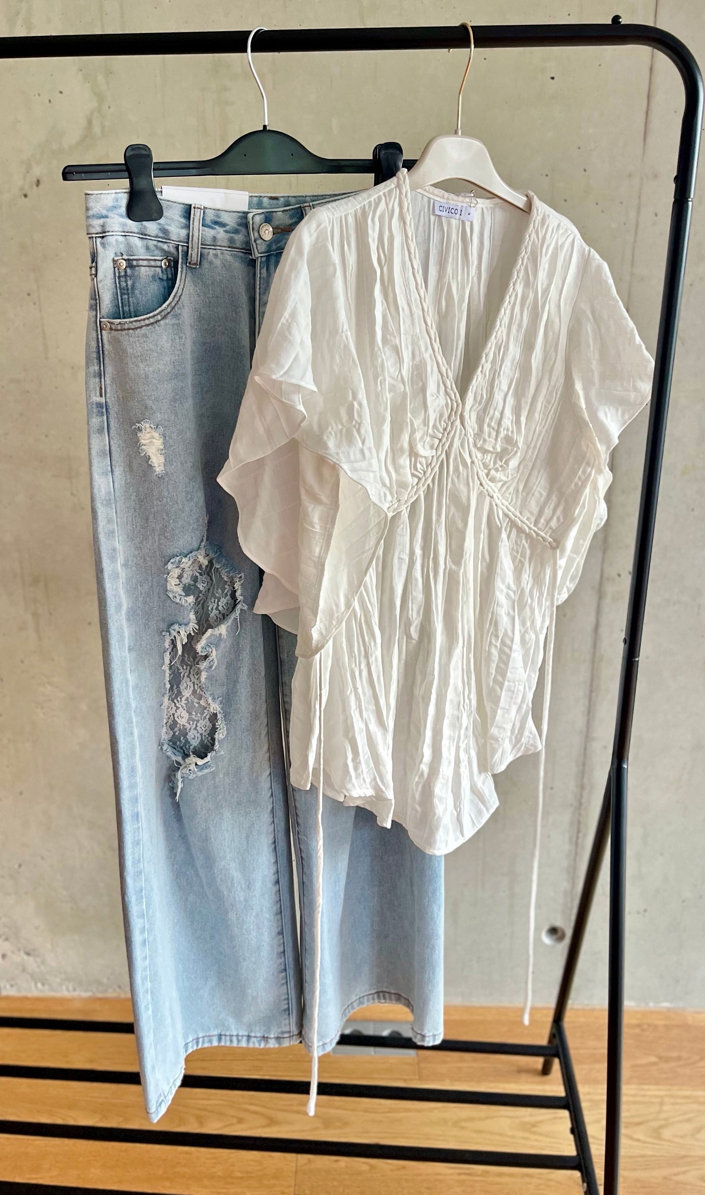 Jeans Spitze