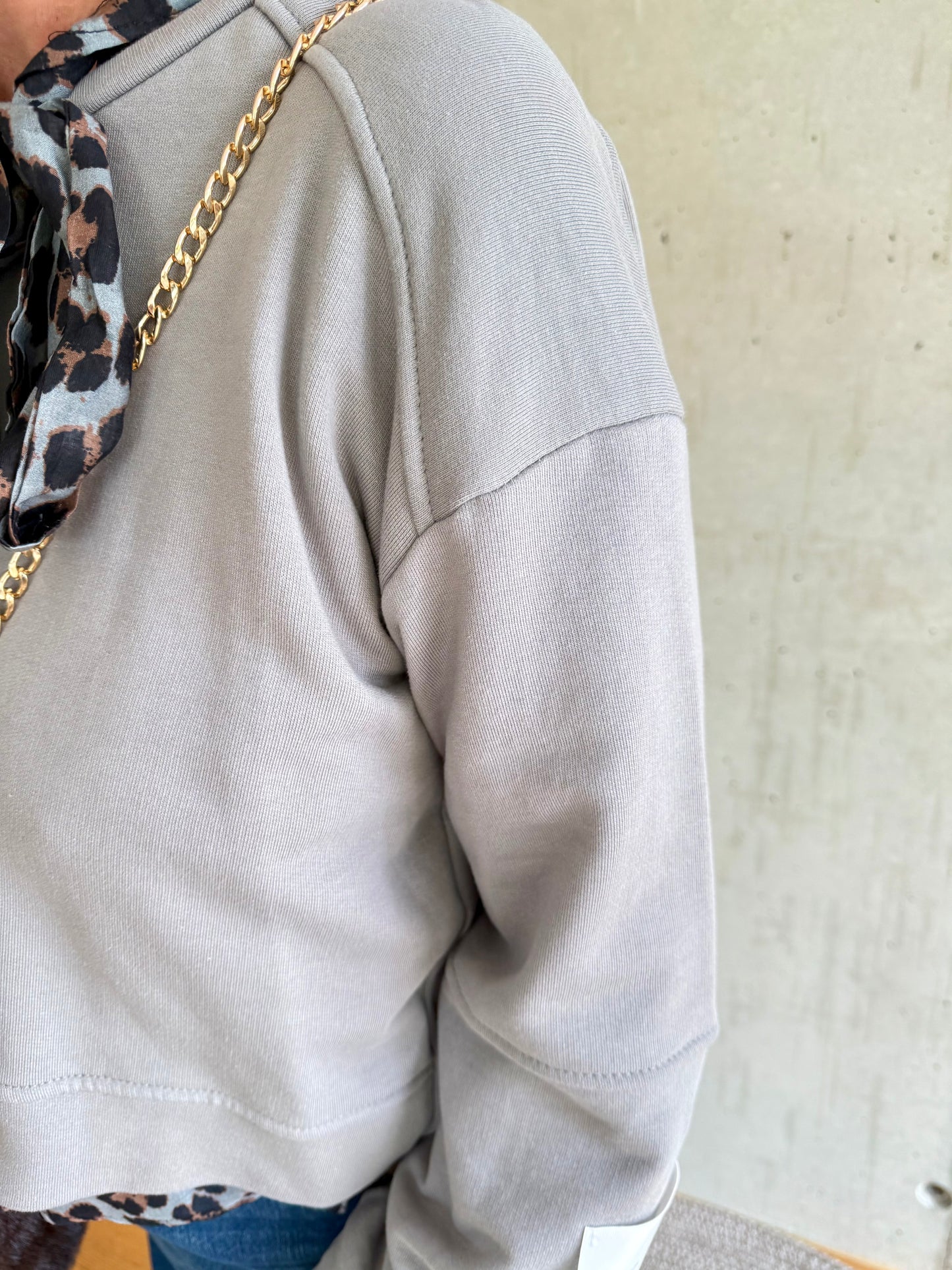 Sweatshirt Grau