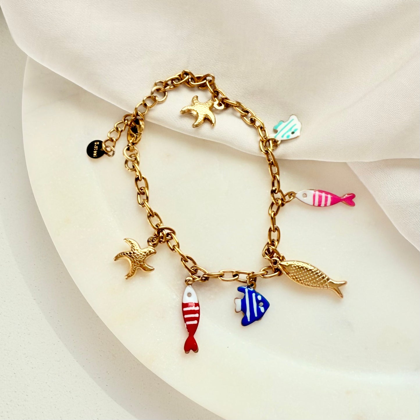 Armband Charme Fisch