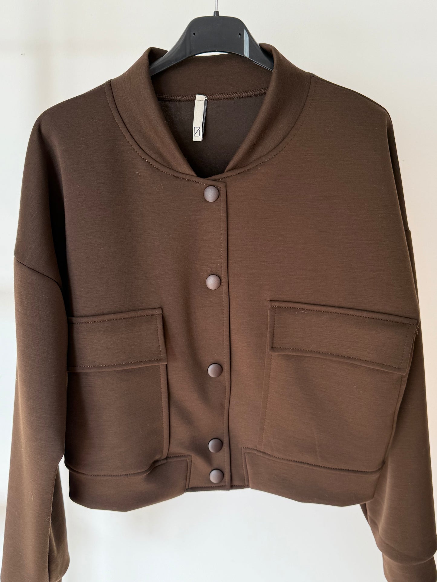 Kurzer Sweat-Blouson