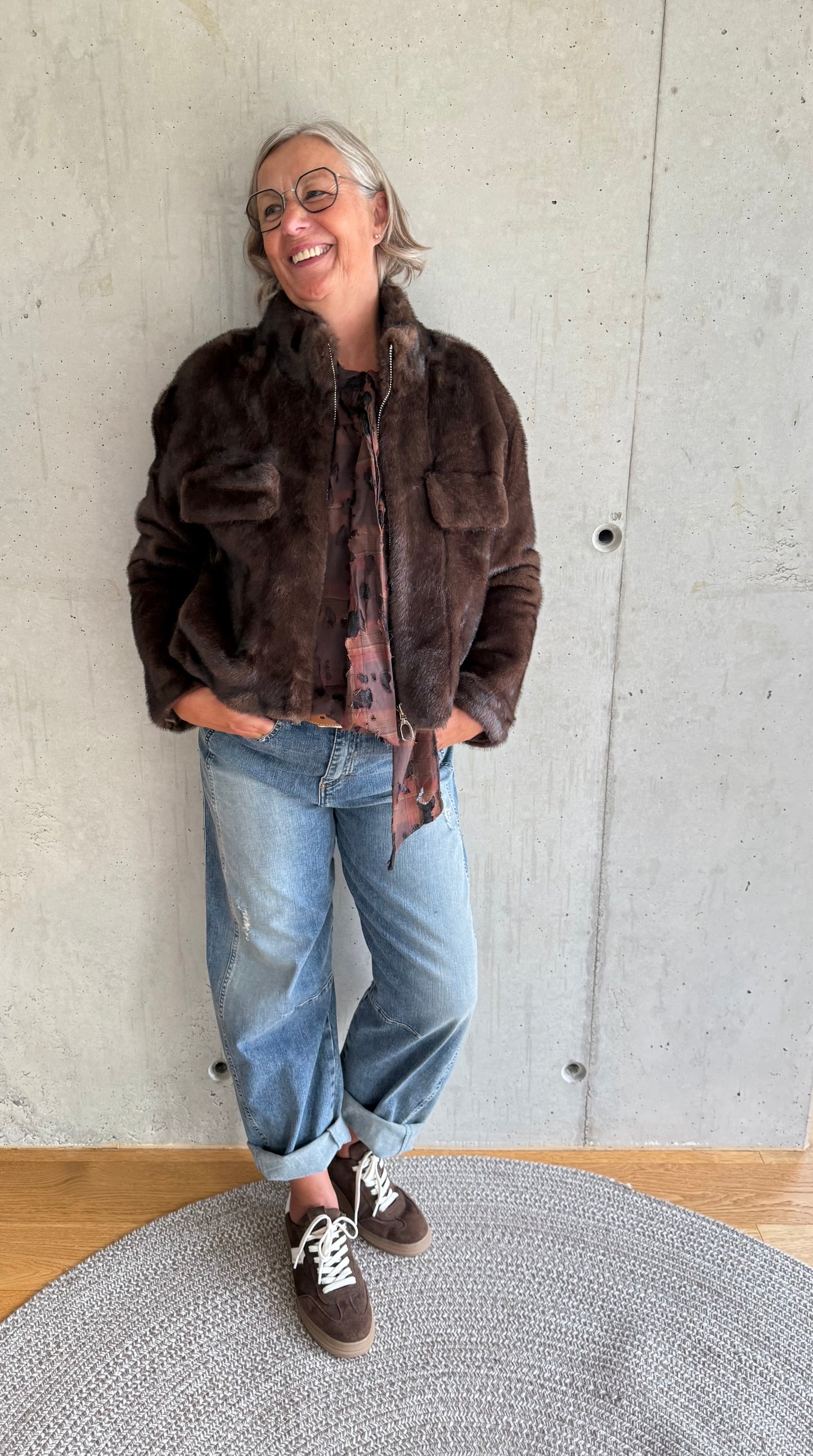 Jacke Fake Fur