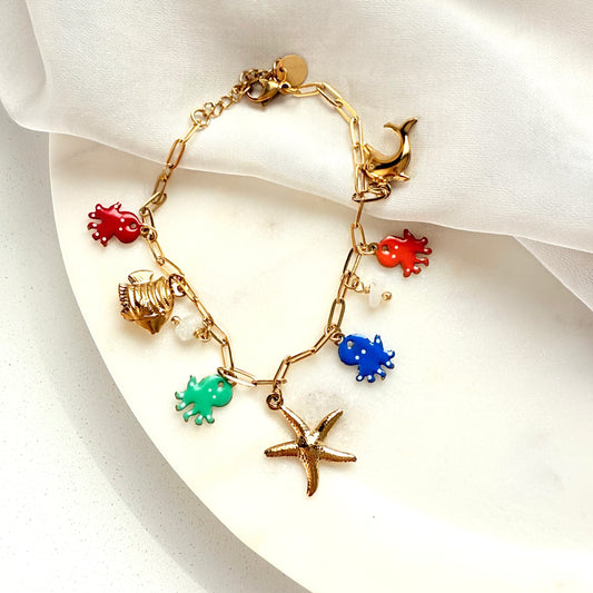 Armband Charme Octopuss